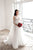 Adriana Boho Maternity tulle wedding white lace dress - Matchinglook