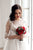 Adriana Boho Maternity tulle wedding white lace dress - Matchinglook