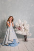 Baby blue Cinderella dress - Baby blue toddler party dress