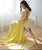 Maternity Gown, Lace Maternity Dress, Yellow Dress, Maternity Dress For Photo Session, Long Sleeve Maternity Gown, Pregnancy Dress, Maxi