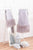 Light Grey Matching Mommy and Me party tulle dresses of loose fit - Matchinglook