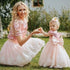 Mother daughter matching tutu lace dresses Pink sequin dress, Girls party dress, Mommy and Me outfits Pink tutu dress