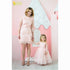 Peach Mother daughter matching lace dresses, Mommy and Me lace sleeved dresses, pink girls party birthday dress, Tight pencil lace dress