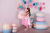 Pink Princess Birthday Tutu Dress for Girl