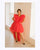 Red Tulle Dress, High Low Tulle Dress, Designer Dress, Puff Dress, Asymmetrical Dress, Adult Tutu Dress, Bridesmaid Dress, Special Occasion