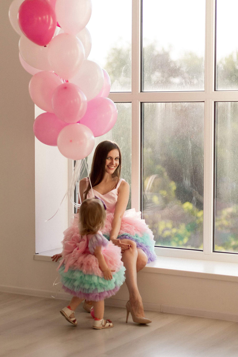 Unicorn birthday party outfit top