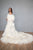 Ivory Statement Bridal Cape with 3D flowers, Volumetric Organza Wedding Cape With 3D Roses, Couture Cape Gown For Photoshoot