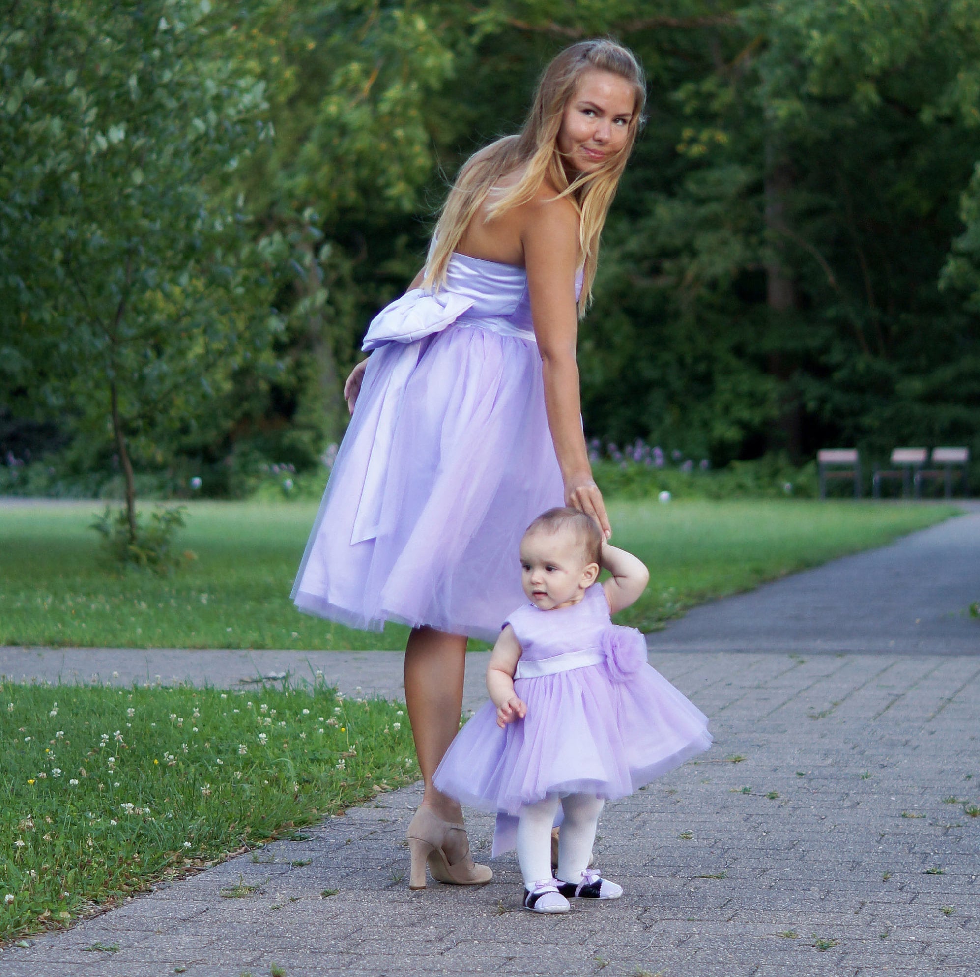 Shop Mommy and Me Spring Dresses, Lavender Baby Girl Dress, Womens Spring Dresses, Photoshoot Dress, Princess Flower Girl Dress, 1st Birthday - Shop Mommy and Me Spring Dresses, Lavender Baby Girl Dress, Womens Spring Dresses, Photoshoot Dress, Princess Flower Girl Dress, 1st Birthday -