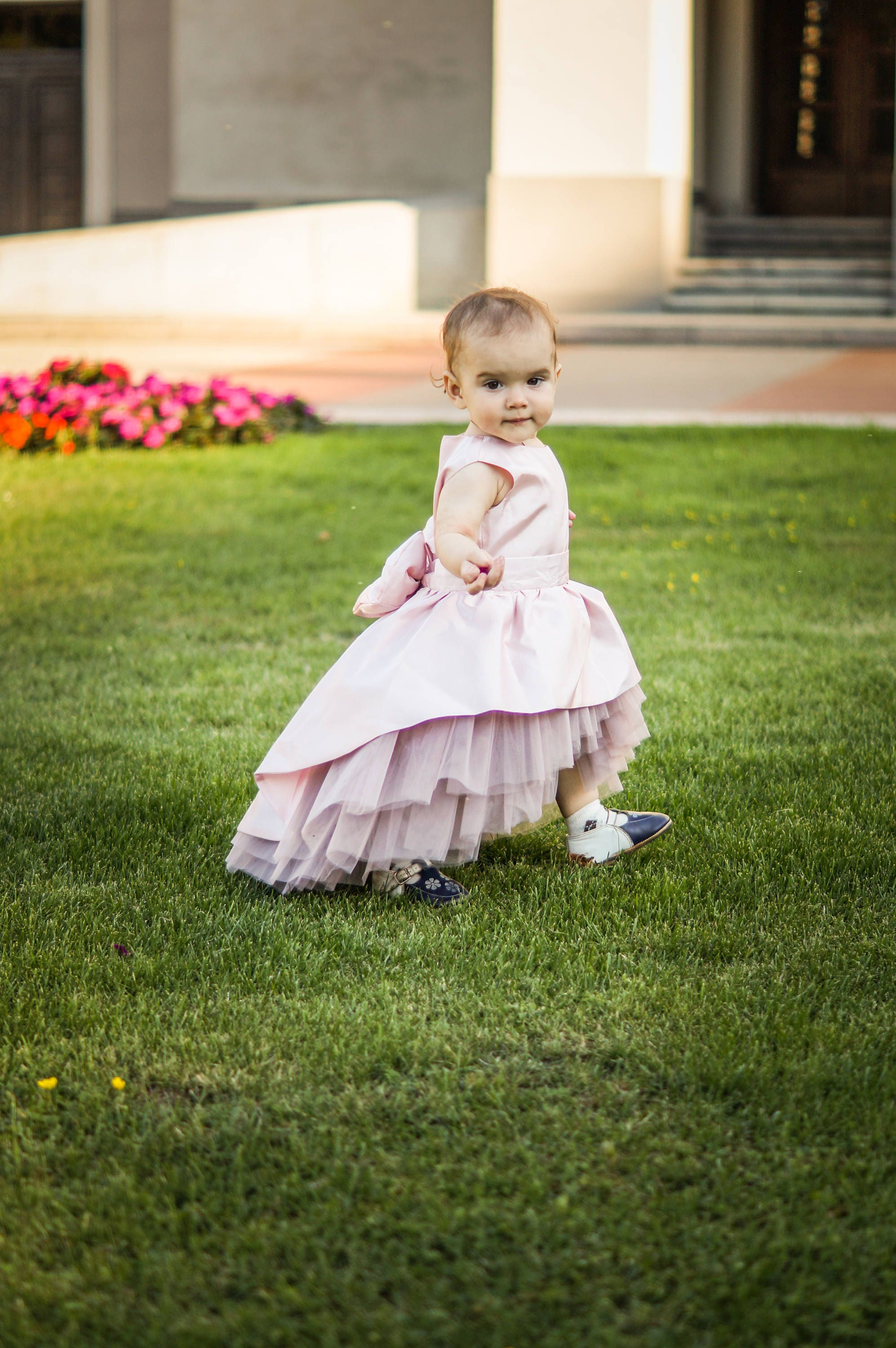 Shop First Communion Dress, Blush Pink Dress, Flower Girl Dress, High Low Dress, 1st Birthday Dress, Princess Dress, Baby Tutu Dress, Formal - Shop First Communion Dress, Blush Pink Dress, Flower Girl Dress, High Low Dress, 1st Birthday Dress, Princess Dress, Baby Tutu Dress, Formal -