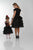 Ready to Ship Mother Daughter Matching Dress, Mommy And Me Photoshoot Dress, Black Tutu Dresses, Mommy and Me Formal Outfit, Toddler Dress