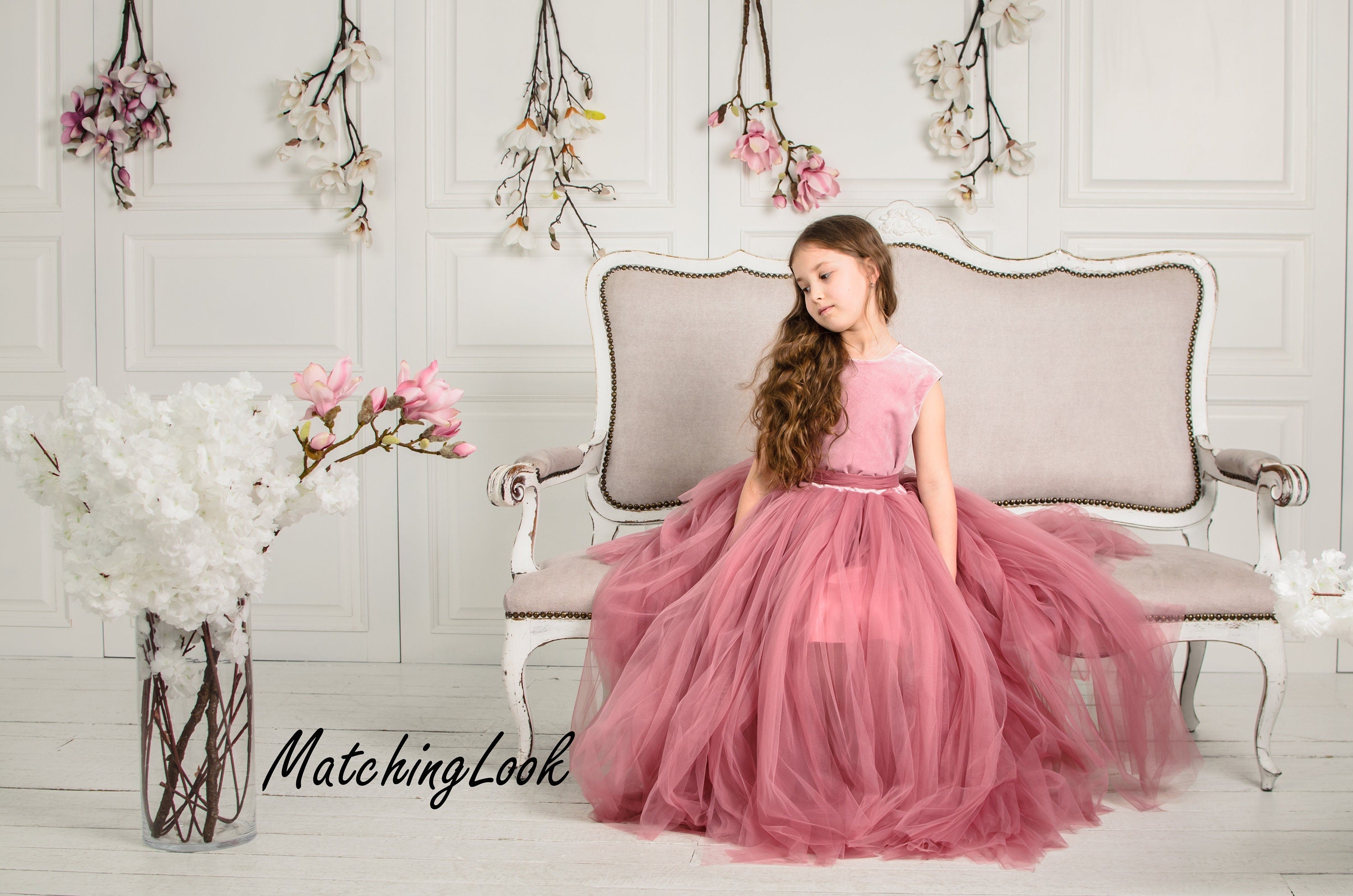 Dresses For Girls, Flower Girl Dress, Dusty Rose Flower Dress, Princess Dress, Formal Girl Dress, Little Girl Dress, Wedding Girl Dress 7 Dresses For Girls, Flower Girl Dress, Dusty Rose Flower Dress, Princess Dress, Formal Girl Dress, Little Girl Dress, Wedding Girl Dress 7