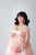 Maternity Dress, Pregnnacy Dress for Photoshoot, Peach Lace Maternity Gown, Infinity Dress, Tulle Train Dress, Formal Dress, Princess Dress