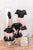 Mommy and Me Dress, Pink Black Dress, Sequin Dress, Mother Daughter Matching Dress, Formal Tulle Dress, Black Lace Trim Dress, Evening