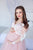 Maternity Dress For Photo Shoot, Pink Baby Shower Dress, Tulle Maternity Gown, Pregnancy Dress,Maternity Bridal Dress,Maternity Wedding Gown