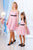 Mommy and Me Dresses - Women M Size And 6 Years Old Size Matching Dresses, Matching Party Outfits, Girl Pink Dress, Photoshoot Dress