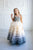 Tulle Couture Dress, Double Color Dress For Girls, Ombre Maxi Dress, Flower Girl Dress, Tiered Dress, Princess Gown,Pageant Dress,Photoshoot