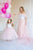 Blush Pink Wedding Dress, Photoshoot Dress Engagement, Tulle Maternity Dress, Baby Shower Lace Dress, Photo Props Dress, Boho Wedding Dress