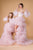 Blush Tulle Flower Girl Gown, Pageant Dresses For Girls, Ruffle High Low Tween Dress, Girl Prom Dress, Birthday Party Dress, Tiered Gown