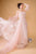 Blush Pink Wedding Dress, Alternative Wedding Tulle Gown, Pink Fantasy Princess Gown, Engagement Dress, Polka Dot Pink Bridal Gown, Corset