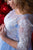 Maternity Dress For Photo Shoot, Light Blue Baby Shower Dress, Maternity Wedding Dress, Pregnancy Dress, Baby Bump Dress, Photo Props