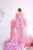 Dusty Pink Tulle Robe, Bridal Photo Robe, Ruffle Dressing Gown, Boudoir Robe, Old Hollywood Robe, Maternity Robe For Baby Shower, Photoshoot