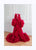 Red Tulle Robe, Boudoir Gown, Widow Robe, Ruffle Pregnancy Gown, Old Hollywood Robe, Photoshoot Robe, Luxury Gown, Maternity Photoshoot