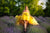 Fall Style Dress, Honeycomb Yellow Tulle Dress, Fall Clothing, High Low Dress, Tulle Tiered Dress With Train,Photoshoot Dress,Princess Dress