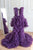 Boudoir Dressing Gown, Luxury Widow Robe, Maternity Photoshoot Dress, Old Hollywood Robe, Purple Maternity Fluffy Gown, Pregnancy Puffy Gown
