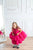 Hot Pink Dress, Little Girl Barby Dress, 5 Years Girl Dress, Tutu Tulle Dress, Puffy Princess Dress, Layered Dress, Birthday Outfit