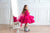 Hot Pink Dress, Little Girl Barby Dress, 5 Years Girl Dress, Tutu Tulle Dress, Puffy Princess Dress, Layered Dress, Birthday Outfit