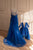 Mommy And Me Dress Formal, Outfits For Photoshoot, Royal Blue Mother Daughter Matching Dresses, Wedding Guest Train Dress, Tulle Lace Gown