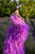 Lavender Frilled Maternity Robe, Photoshoot Robe, Ruffle Tulle Robe, Bridal Fluffy Robe, Pregnancy Photography, Purple Flying Dress,Negligee