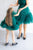 Emerald Green Mommy And Me Wedding Guest Dresses, Matching Clothing, Mother And Daughter Formal Dresses, Summer Dresses, Photoshoot Dress