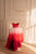Red Ombre Tutu Dress, Girl Tiered Dress, Tulle Toddler Dress, Ombre Toddler Dress, Flower Girl Dress, Asymmetrical Dress, Birthday Dress