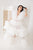 White Tulle Maternity Gown For Photoshoot, Engagement Photo Outfit, Bridal Dress, Boudoir Dressing Gown, Photoshoot Outfit, Special Occasion