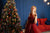 Mommy And Me Christmas Dresses, Holiday Photoshoot, Mother Daughter Matching Dress, Formal Occasion Dress, One Shoulder Tulle Gown, Burgundy