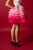 Pink Tulle Barb Dress, Adult Halloween Costume, Fairy Tale Tulle Dress Women, Date Night Dress, Adult Tutu Barbi Dress, Tiered Tulle Dress