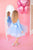 Ready To Ship ~ Baby Blue Puffy Toddler Dress, Girls Tutu Dress Long Sleeve, Tutu Tulle Party Dress, Gift For Kids - 5 years / 6 years size
