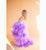 Girl Pageant Dress, Photography Dress, Lavender Tulle Dress, Flower Girl Dress, Toddler High Low Dress, Ruffle Party Dress, Princess Dress