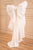 Detachable Satin Bow, Oversized Bow For Wedding Dress, Puffy Detachable Bow Train, Wedding Dress Bow, Flower Girl Dress Bow, Removable Bow