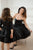 Ready To Ship ~ Mommy And Me Formal Outfit, Black Sparkly Party Dress, Photoshoot Dresses, Occasion Dress  - S adult and 5/6/7/8 years girl
