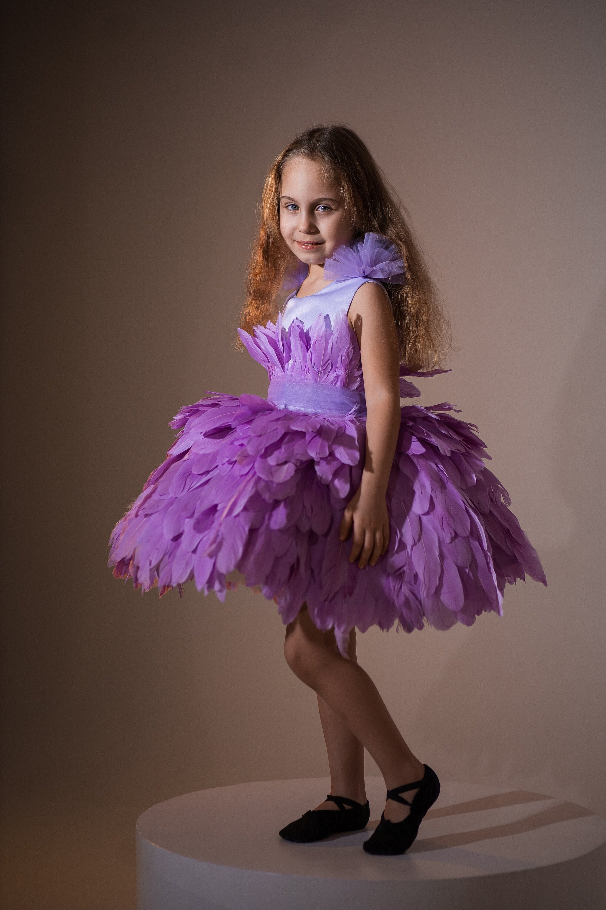 Lavender Feather Girl Dress, Halloween Kids Costume, Fairy Dress, Swan Costume For Kids, Pageant Girl Dress,Puffy Princess Themed Dress Tutu 10 Lavender Feather Girl Dress, Halloween Kids Costume, Fairy Dress, Swan Costume For Kids, Pageant Girl Dress,Puffy Princess Themed Dress Tutu 10