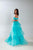 Teal Tulle Tiered Ball Gown, Long Fairy Dress, Black Tie Dress, Whimsical Gala Gown, Tiffany Photoshoot Dress, Fantasy Masquerade Ball Gown