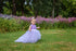 Lavender Girl tutu high low party dress