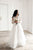 Adriana Boho Maternity tulle wedding white lace dress - Matchinglook