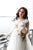 Adriana Boho Maternity tulle wedding white lace dress - Matchinglook