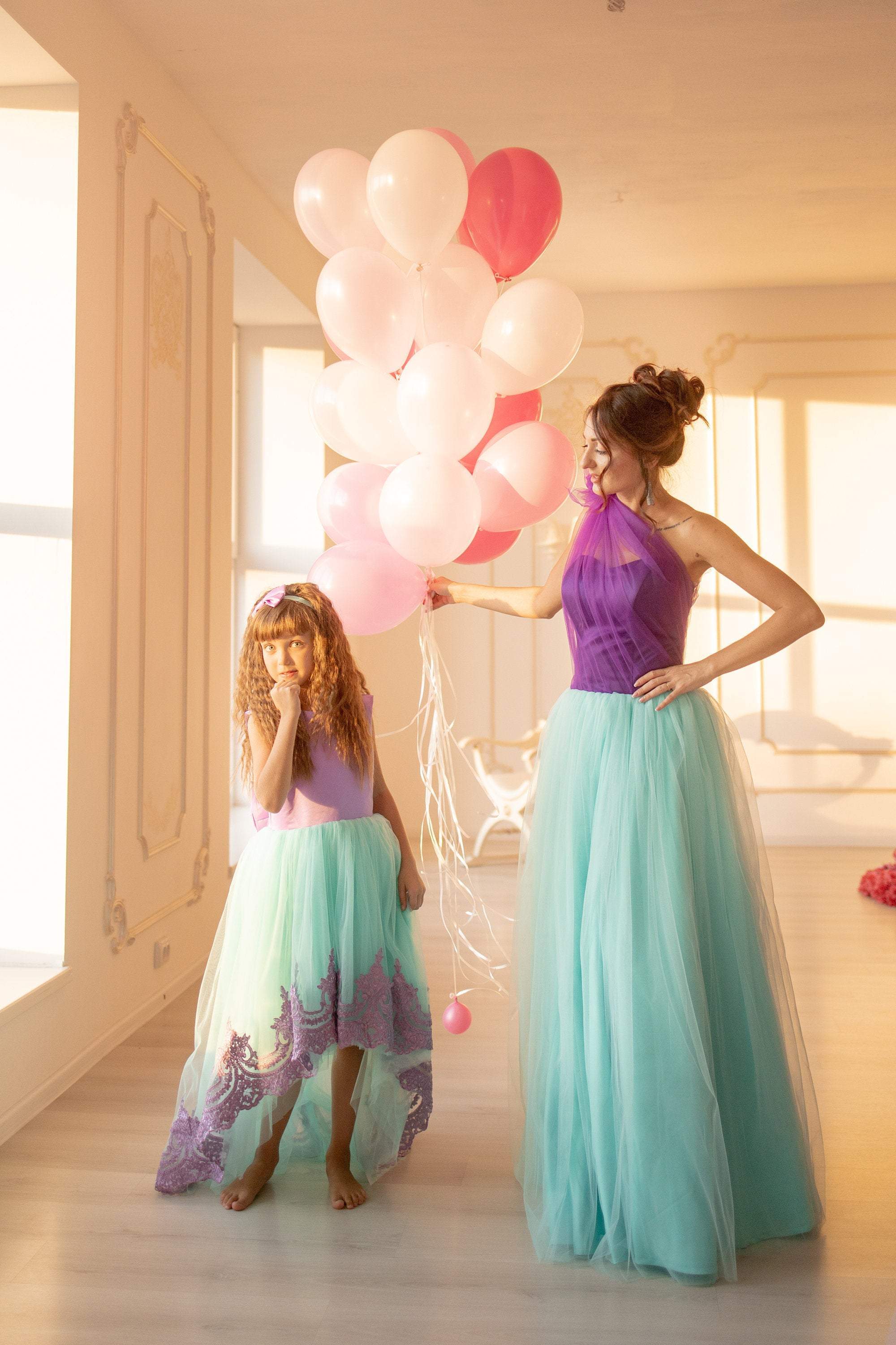 Matchinglook Little Mermaid Birthday Party Dress 10