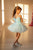 Baby Blue Doll Dress, Girl Formal Dress, Blue Princess Dress, Girl Tutu Dress, Barbie Dress, Blue Holiday Dress, Birthday Party Dress