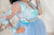 Baby Blue Pregnancy Dress - Maternity Long Lace Dress - Matchinglook