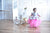 Baby Girl 1st Birthday outfit Baby Girl Birthday Dress Pink Tutu Dress Tulle Dress Pink Dress Girls Dress Dress with heart Princess Dress - Matchinglook